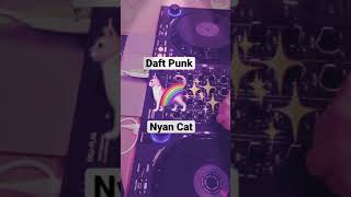 NYANCAT vs DAFT PUNK #Shorts