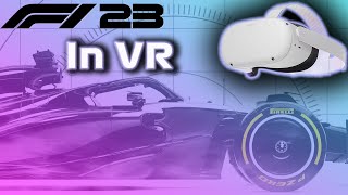 How to play F1 23 in VR | #VR #F123 #Metaquest2