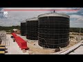 Construcción de la planta de biogás Korsun-Shevchenkovskiy 7,5 MW