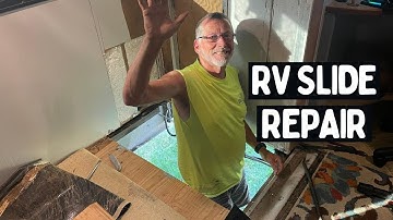 The Glamorous Side of RVlife - Repair a RV Slide Floor Part 1