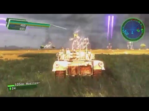 Earth Defense Force 4.1: The Shadow of New Despair - 4 Minutes of Gameplay