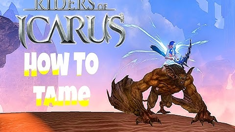 How To Tame Golden Kibaren - Riders of Icarus