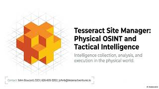 Tesseract Site Manager