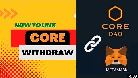 How to link your core withdraw address to metamask  #core #satoshi #metamask #update #trenfing