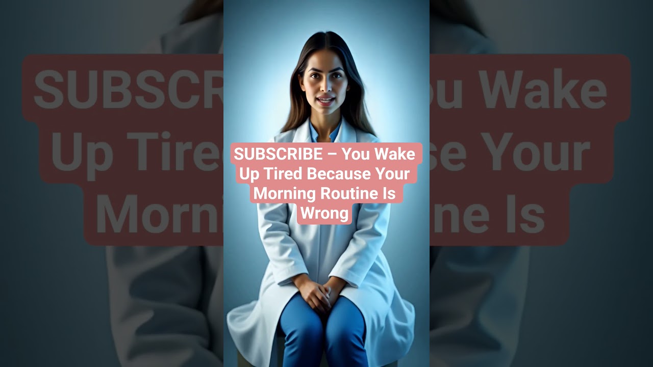 Вы просыпаетесь уставшими, потому что ваш утренний распорядок дня неправильный 