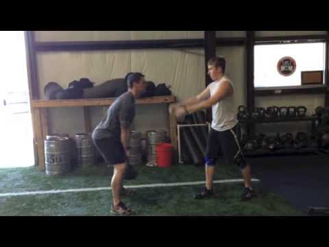 Power Bomb Kettlebell Swings - KB Swing Variations - YouTube