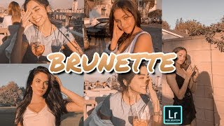 Brunette Preset | Lightroom Mobile Presets Tutorial 2020 | Free DNG Download | Brown Tone screenshot 5