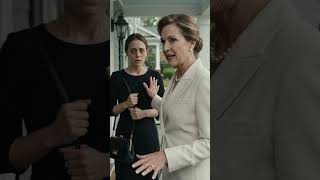 My mother-in-law planted her manicured hand on my front door like a flag and said