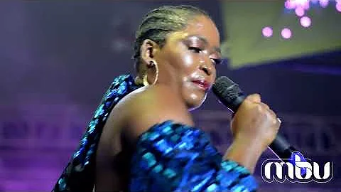Winnie Nwagi Performing Her Song 'Matala'