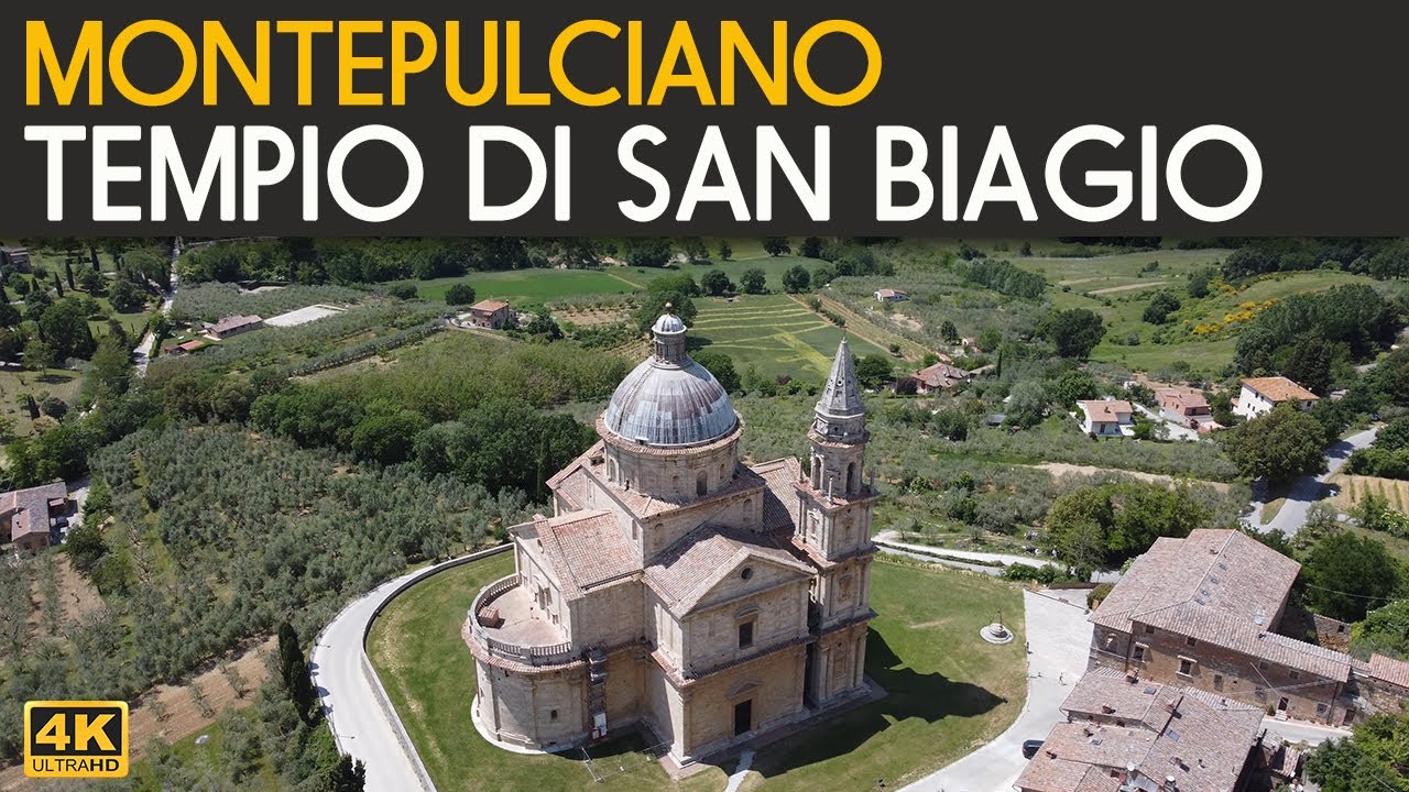 МОНТЕПУЛЬЧАНО - Храм Сан-Бьяджо