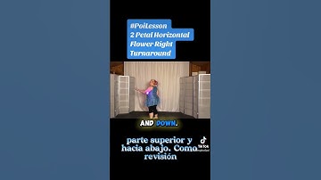Pt5 Poi 2 Petal Horizontal Flower Turnaround Right #Poi #español #PoiTutorial #PoiDance  #FlowArts