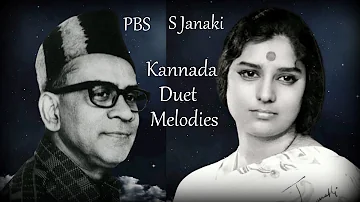 S Janaki - P B Srinivas || Kannada Duets || Evergreen Melodies