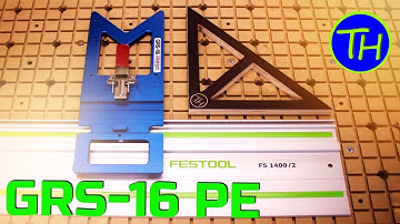 Testing the TSO GRS-16 PE Square with the FESTOOL FS1400 Guide Rail