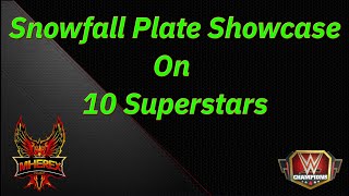 Snowfall Plate Review On: Liv, Trish, Bret, Hip Cena, DK Cena, Cody, Miz, Bubba, Fenix, & Bron screenshot 5