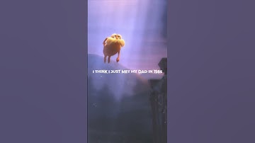 The Lorax meets his Dad in 1985 🤨 #thelorax #doratheexplorer #funny