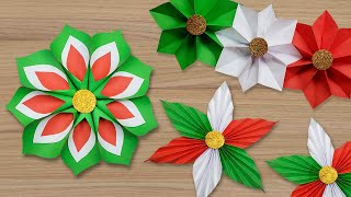 3 DIY Decoraciones Mexicanas para fiestas patrias | Flores Tricolor | México 16 de Setiembre