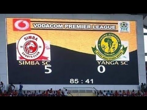 TAZAMA KUMBUKUMBU SIMBA AKISHINDA 5 0 DHIDI YA YANGA 2012 