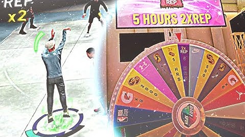 HOW TO WIN DOUBLE REP ON THE PRIZE WHEEL EVERYTIME / FASTEST WAY TO HIT LEGEND IN NBA2K20