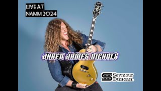 Jared James Nichols Live at the Seymour Duncan booth.  NAMM 2024.  Win a Jared's Autograph