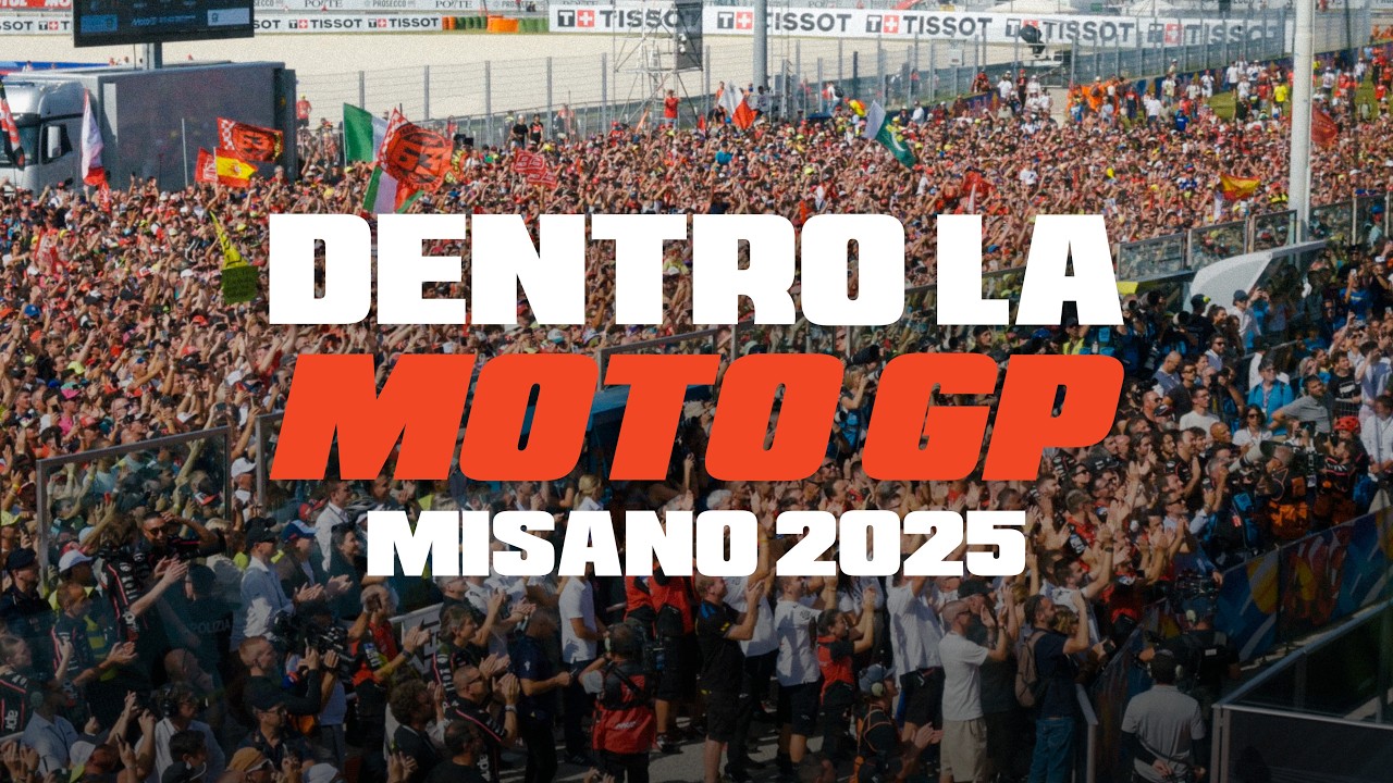 Cosa si nasconde dietro un GRAN PREMIO di MotoGP - Misano 2025 - YouTube