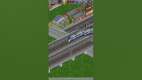 Commuter Rail #1 #shorts #openttd #gaming #trains #commutertrain #citytransit