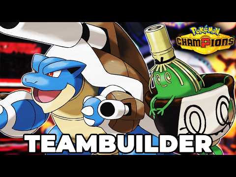 Let's Build A MEGA BLASTOISE Team... | Patreon Teambuilder