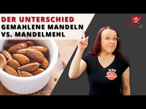 Video: In Mandelmehl gemahlene Mandeln?