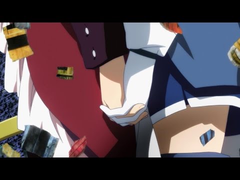 Madoka Rebellion - Kyouko and Sayaka scene