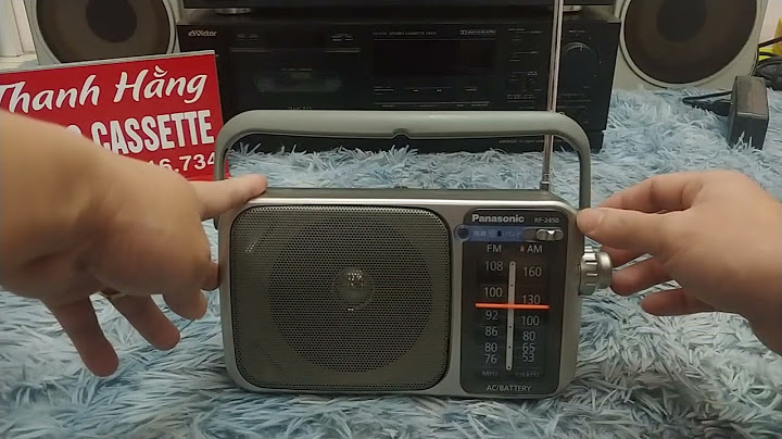 Đánh giá radio panasonic rf-800u năm 2024