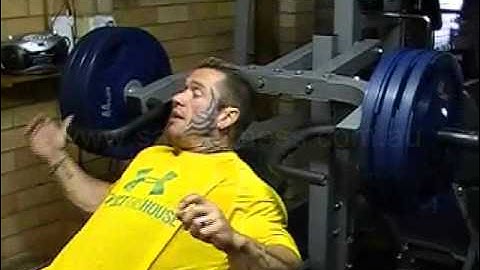 Lee Priest Incline Bench Press on Powertec Multi System