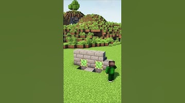 Double block spawner #minecraft #minecraftshorts #building