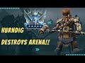 HURNDIG DESTROYS EVEYRONE IN ARENA !! ... | RAID SHADOW LEGENDS