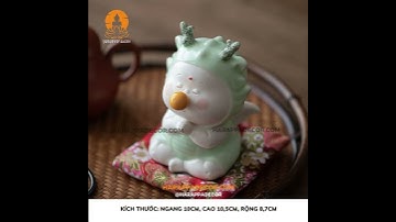 Món quà ý nghĩa cho tết giáp thìn 2024  #harappadecor #decorphatgiao #tuonggom #shortvideo