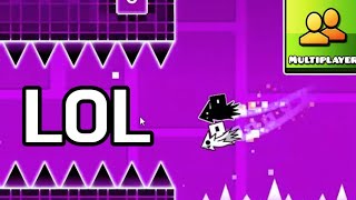 GEOMETRY DASH MULTIPLAYER BUT LOL (with Mulpan)