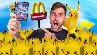 Comprei Todos os MC DONALDS Para Achar o POKÉMON LENDÁRIO!!