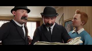 Tintins Äventyr Enhörningens Hemlighet - Dupont Och Dupond Svenska