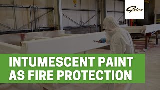 Intumescent Paint As Passive Fire Protection System