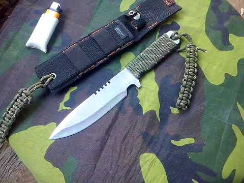 Revision Y Pruebas Cortando Cuerda - Cuchillo Nautika String Modificado