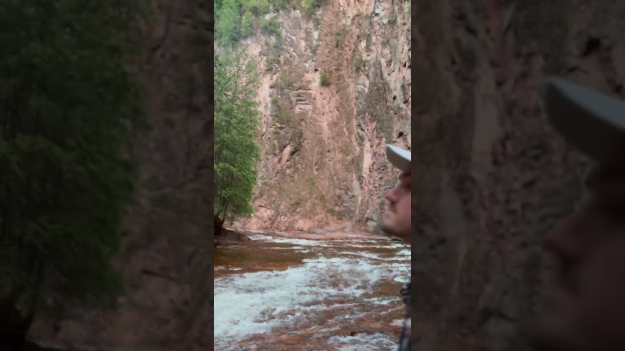 Massive canyon in northern Minnesota 