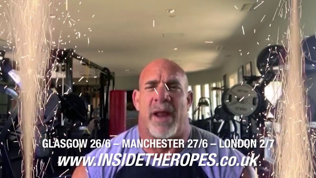 Goldberg arrives tomorrow in the UK for YOU'RE NEXT Tour! - YouTube