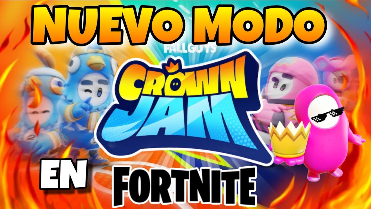 Probando el NUEVO MODO de Fortnite X Fall Guys: "Crown Jam"🏀🔥 | JonsiYT
