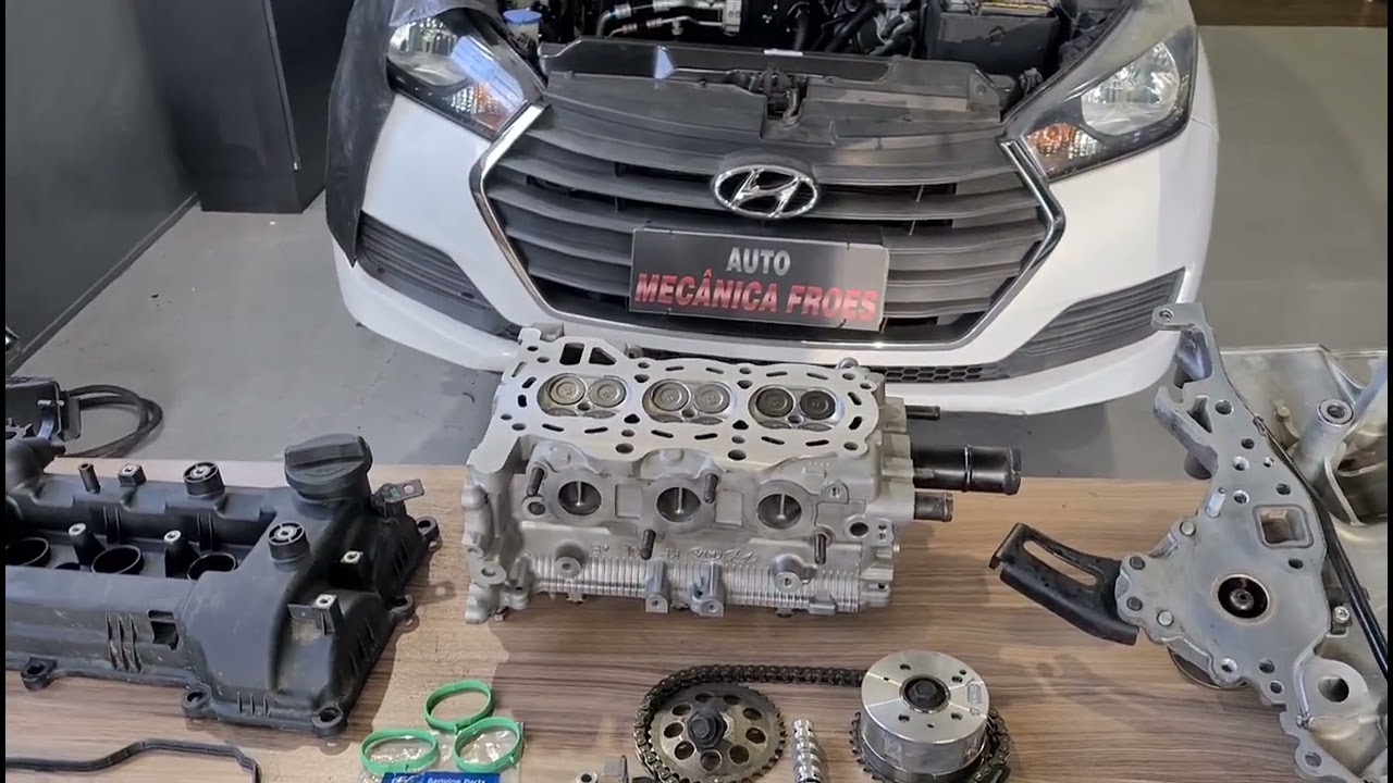 Hyundai HB20 2016 retifica completa no cabeçote