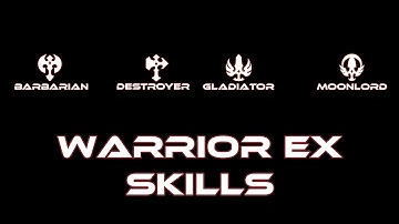 Dragon Nest Warrior EX Skills