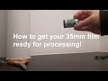 How to get your 35mm film ready for processing 📷 (analogue photography)