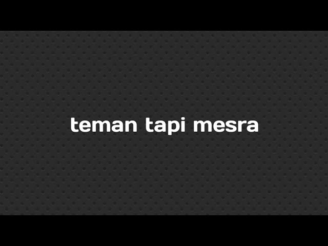 Teman Tapi Mesra - Ratu (karaoke) class=