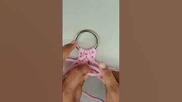 DIY Macrame Square Knot Diamond Tutorial #macrame #squareknot #macrameknot #diamond #edianitatv #diy