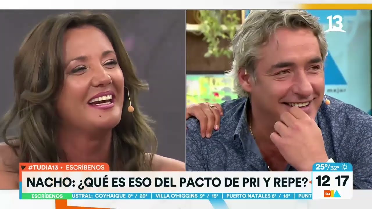 Nacho Gutiérrez animará Tu Día en las semanas del Festival de Viña del Mar. Tu Día, Canal 13.