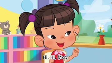 Saying HelloㅣEnglish ConversationㅣStory&SongㅣOpen Up