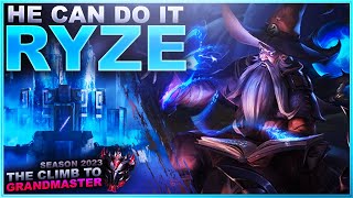 RYZE CAN DO IT! - Climb to Grandmaster | League of Legends