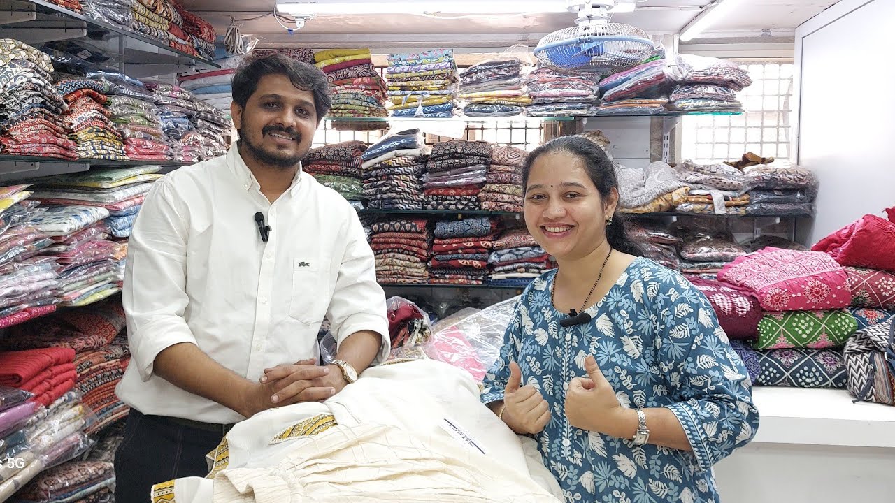 Trendy Summer Collection ☀️ Stylish Cotton Handblock Kurties | Silver Textiles Dadar Hindmata Market